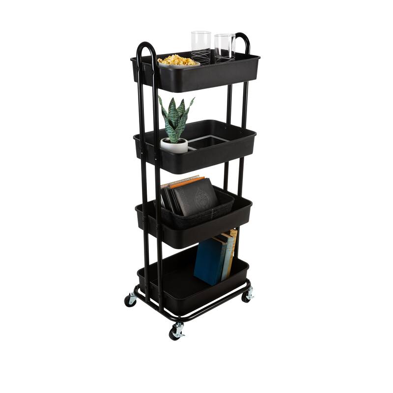 Organize It All Rolling Multifunctional Storage Cart
