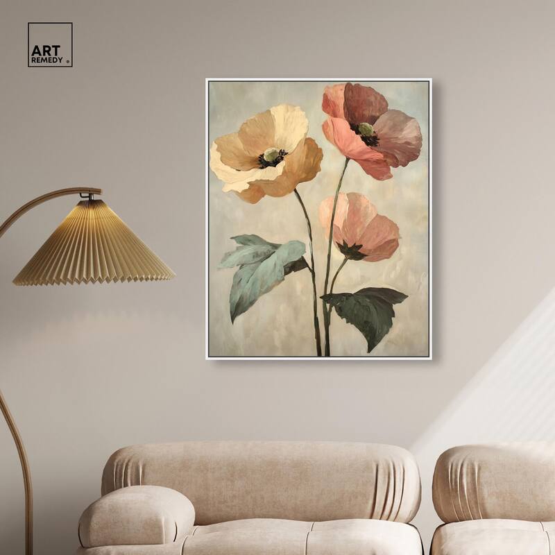 Blush and Ochre II Canvas by Art Remedy