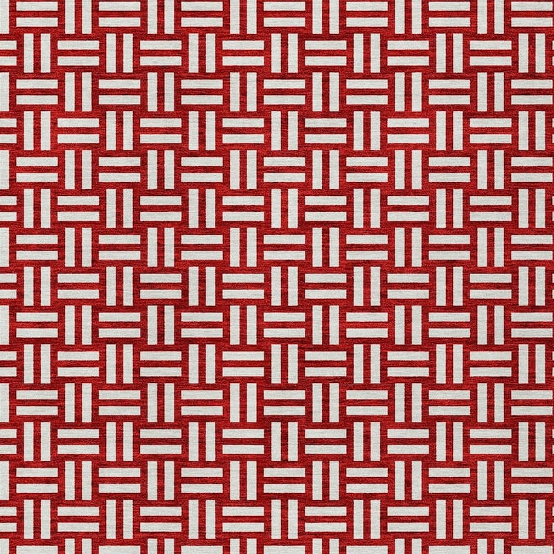 HomeRoots Geometric Transitional Rectangle Outdoor Rug