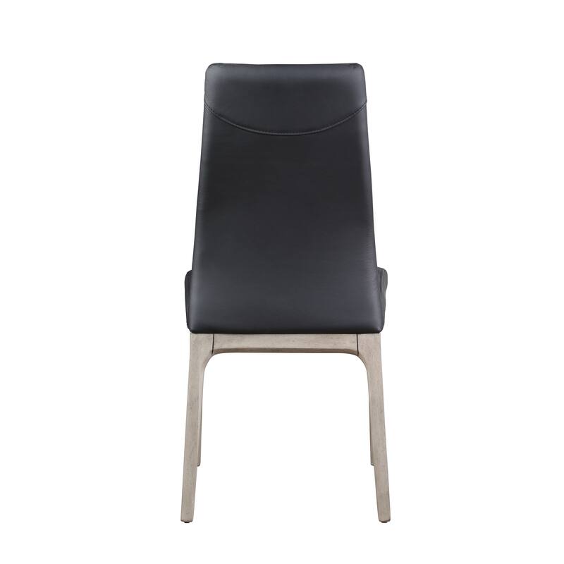 Somette Pogo Criss Cross Dining Set with Black Chairs