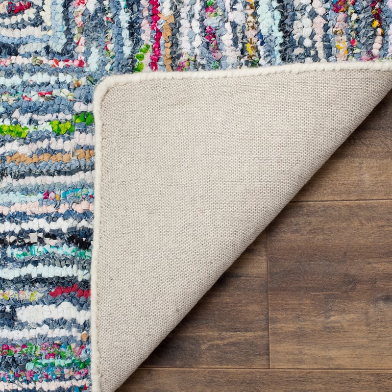 SAFAVIEH Handmade Nantucket Sagit Contemporary Cotton Rug