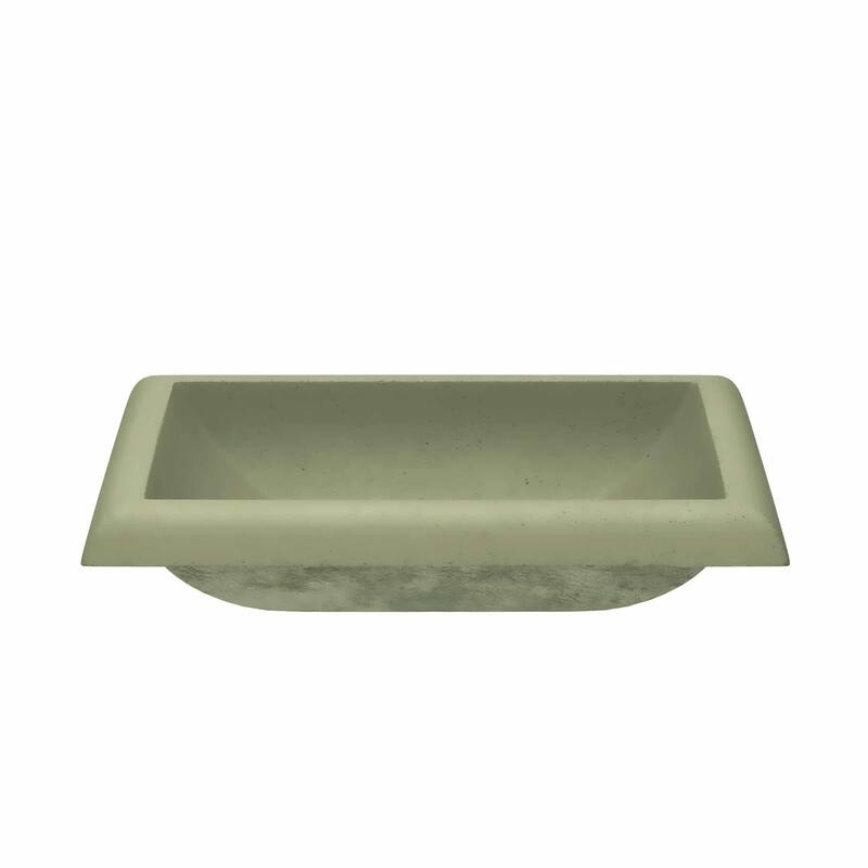 Native Trails Montecito 21-1/2" NativeStone Drop In Bathroom Sink