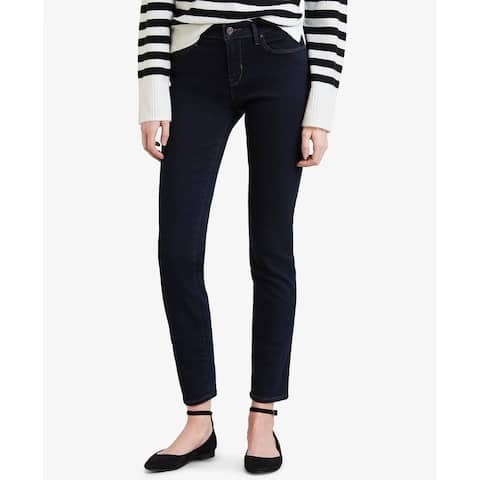 Levi's Women's Classic Modern Mid Rise Skinny Jeans Blue Size 8