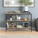 Option Blackened Bronze with Antiqued Gray Oak