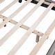 preview thumbnail 10 of 22, Full Size Upholstered Leather Platform Bed