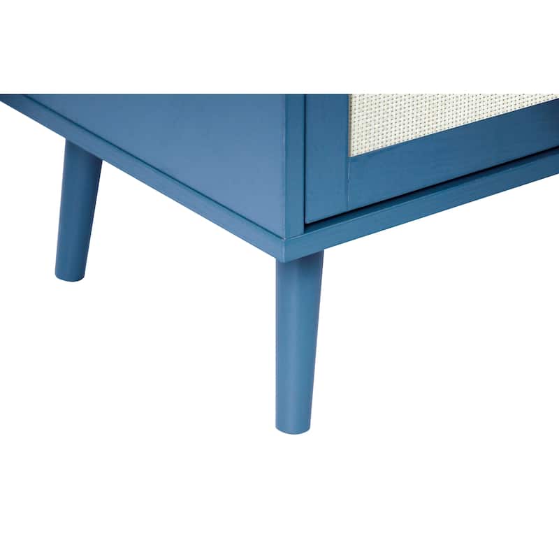 Rattan 3 Drawer Cabinet for bedroom living room