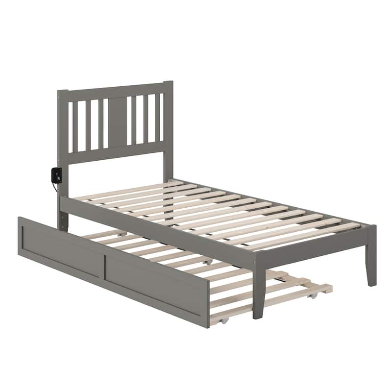 Tahoe Bed with USB Turbo Charger and Twin Trundle