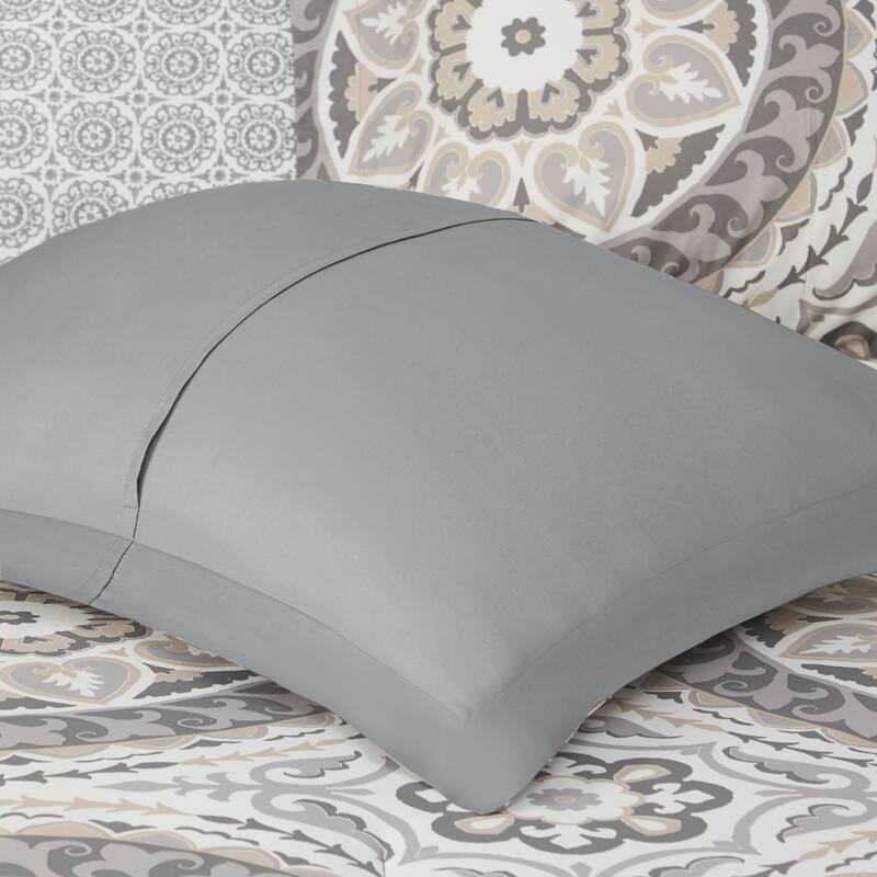 Madison Park Essentials Aurora Comforter Set with Cotton Bed Sheets