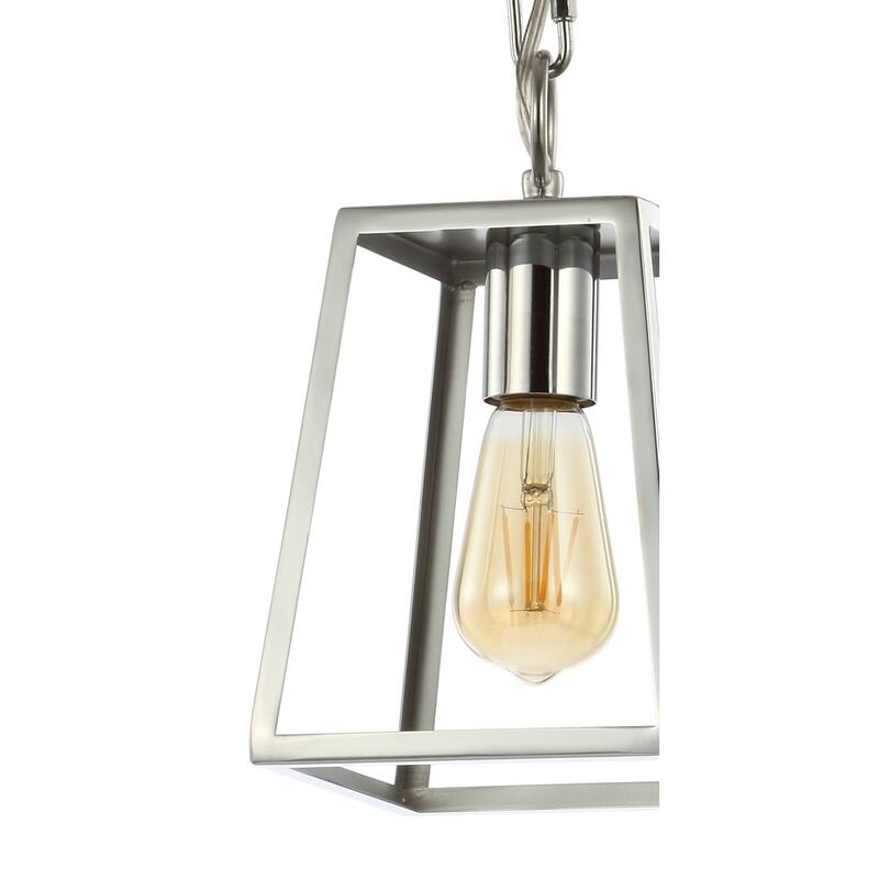 Marais 6.25" Metal LED Pendant, Oil Rubbed Bronze by JONATHAN Y