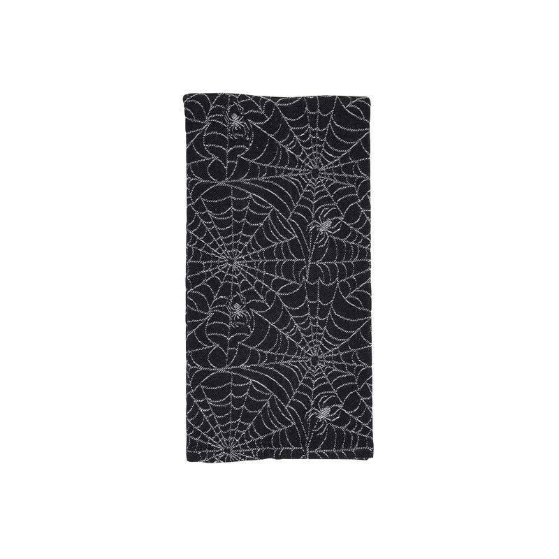 Recycled Jacquard Spider Web Kitchen Towel (Set of 4) - 20"x28"