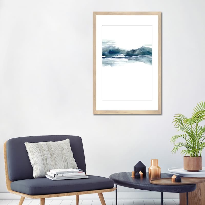 iCanvas "Stark Horizon II" by Jennifer Goldberger