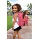 preview thumbnail 1 of 8, Badger Basket Doll Travel Backpack with Plush Friend Compartment - Pink/Star