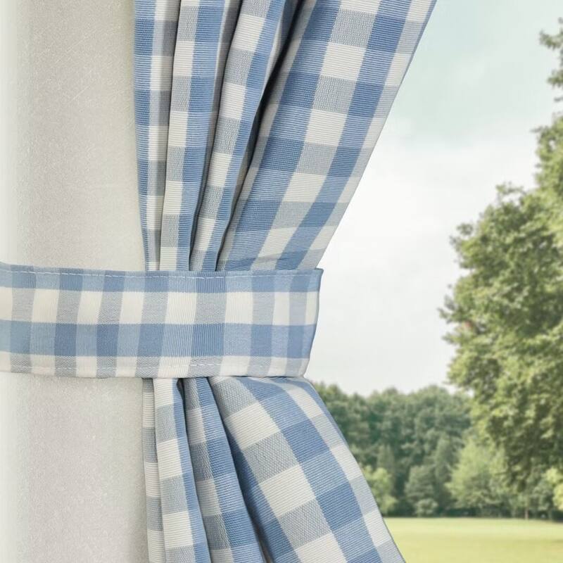 Wonderland Checkerboard Outdoor UV Protected Privacy Panel