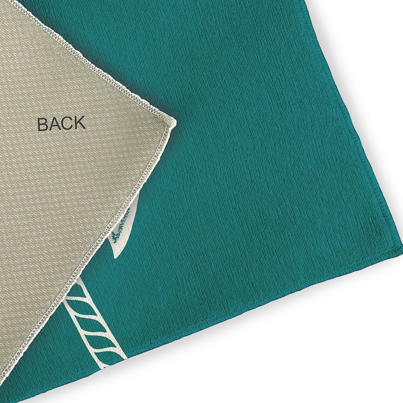 Anchored Nautical Indoor/Outdoor Rug