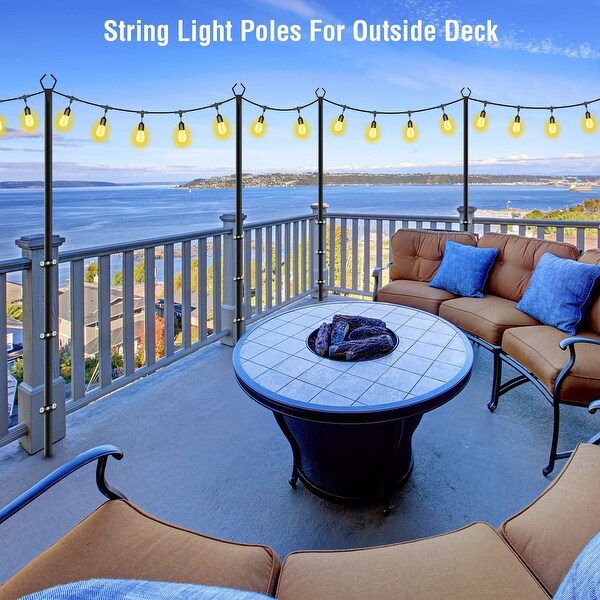Party light poles 2025