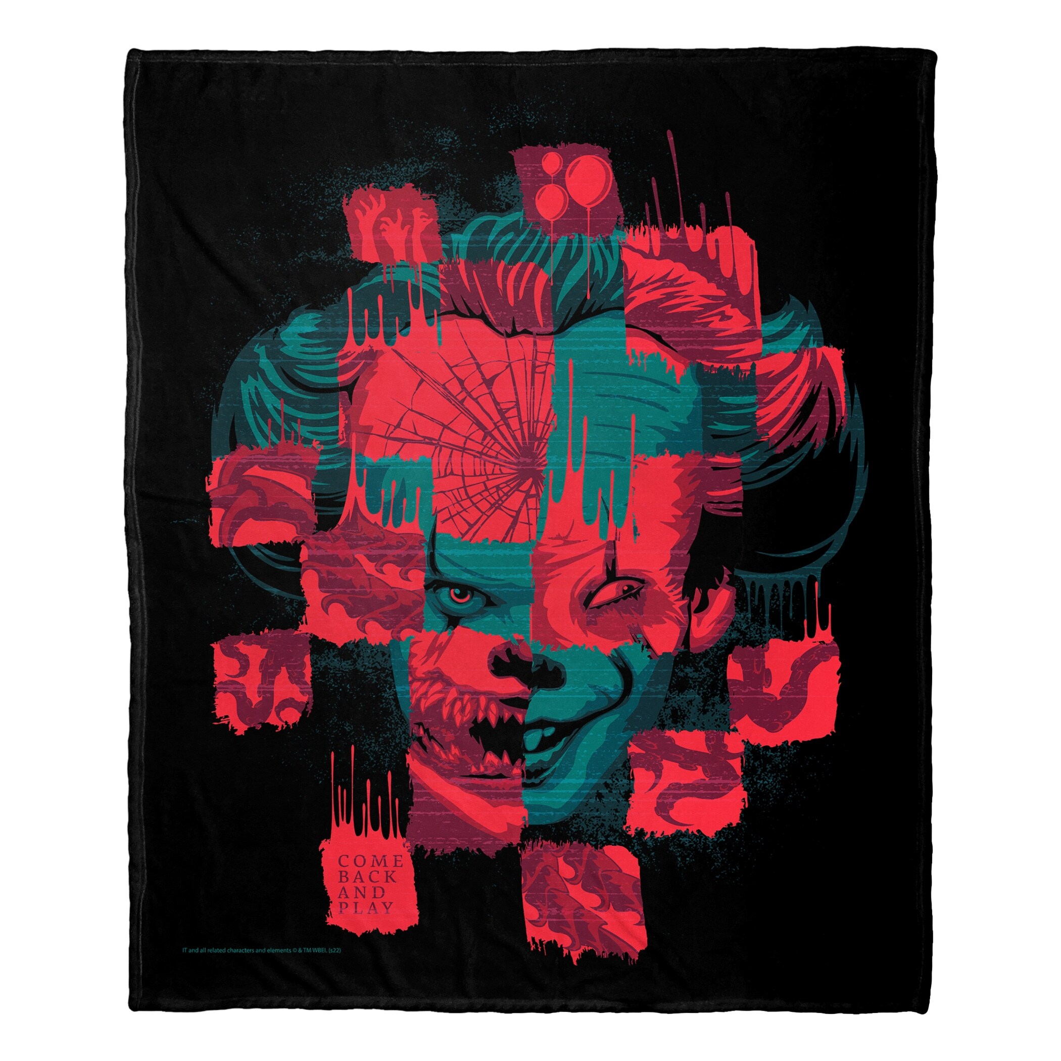 Warner Brothers It 2 Come and Play Silk Touch Throw Blanket