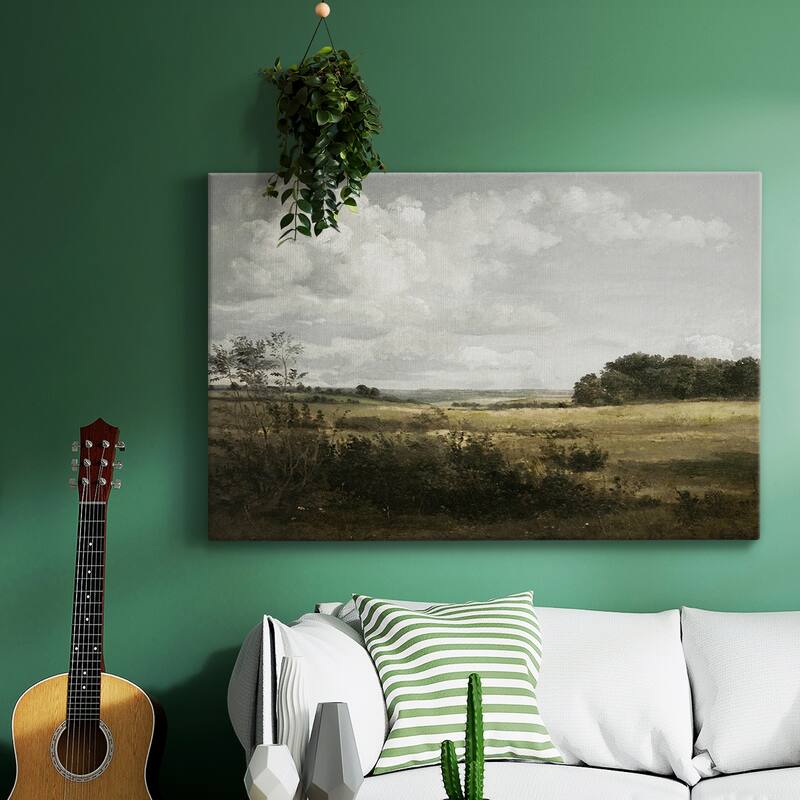 Vintage Landscape -CMLXXXIV -Gallery Wrapped Canvas
