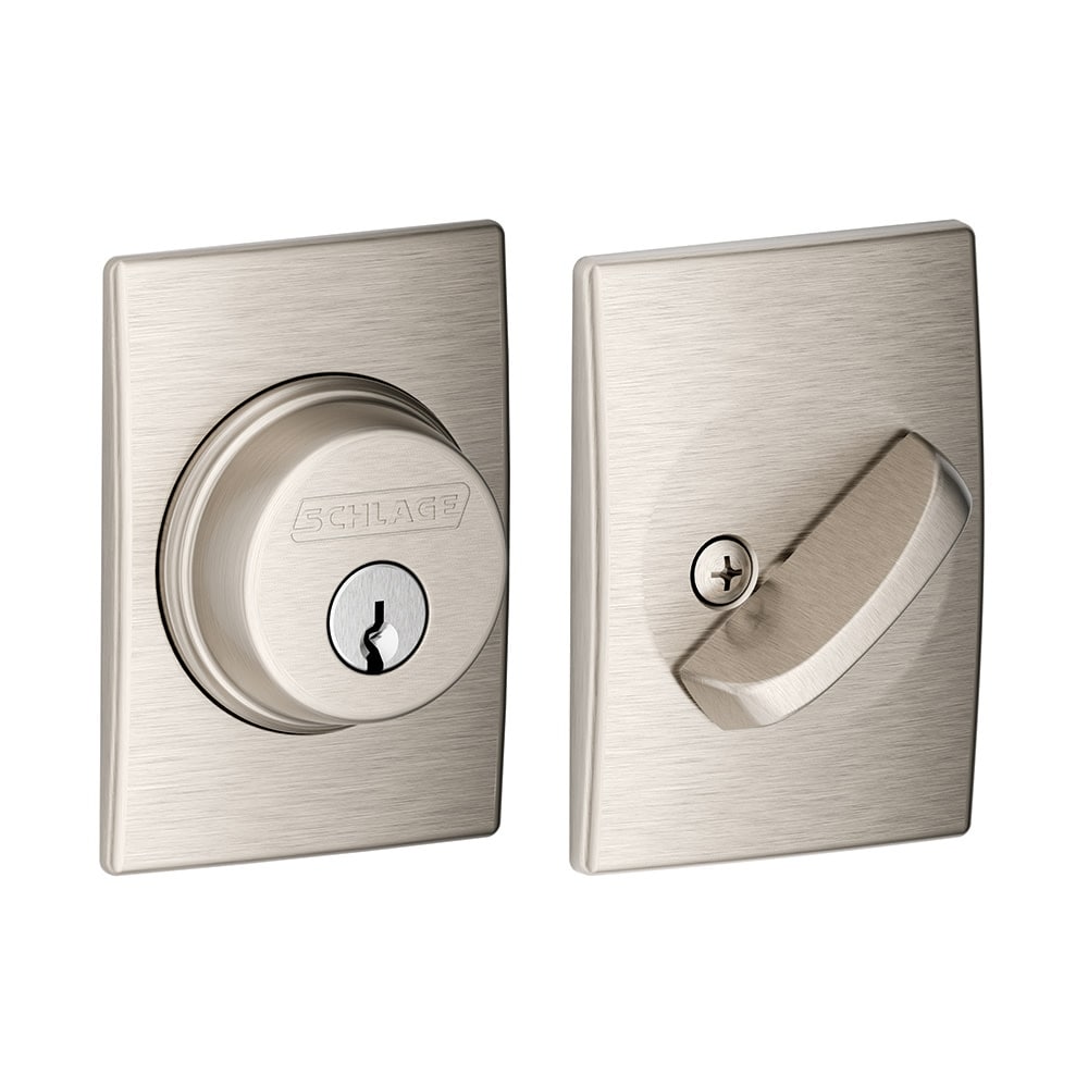 Schlage Single Cylinder Keyed Entry Grade 1 Deadbolt with Decorative
