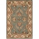 preview thumbnail 26 of 40, SAFAVIEH Handmade Heritage Alexia Traditional Oriental Wool Rug 2' x 3' - Blue/Beige - Rectangle