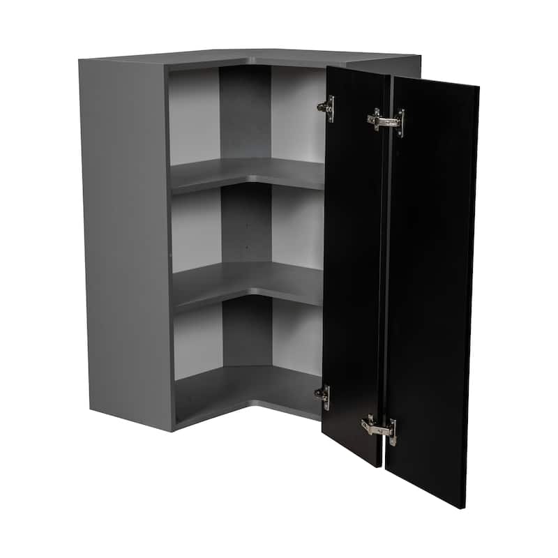 24" x 42" Wall Easy Reach-Double Door-Grey - 24 x 42 x 12