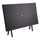 preview thumbnail 55 of 59, SAFAVIEH Outdoor Akita Folding Table with Umbrella Hole - 54.6" x 31.2" x 28.08"