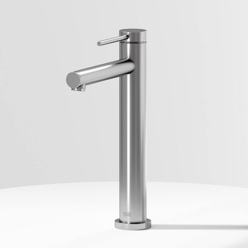 VIGO Jewel 11" H Single Handle Single Hole Vessel Bathroom Faucet