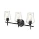 preview thumbnail 3 of 17, Millennium Lighting Ashford Metal Bathroom 3 Light Vanity Fixture in Multiple Finishes