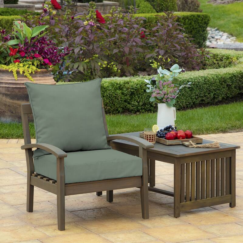 ARDEN Outdoor Deep Seat Cushion Set, 22 in x 24 in