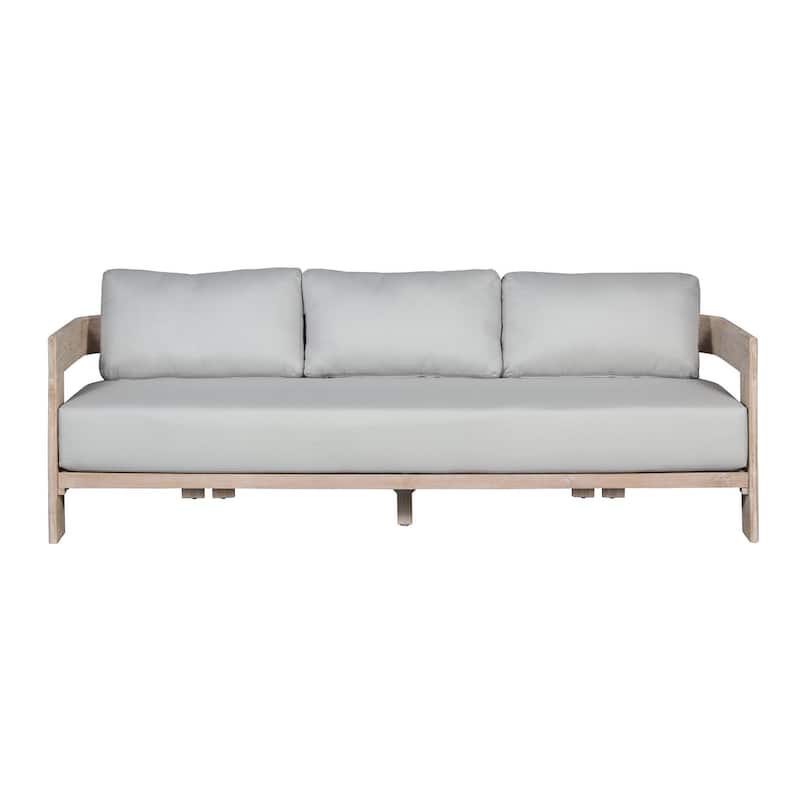 Paradiso Teak Wood Sofa Natural Look