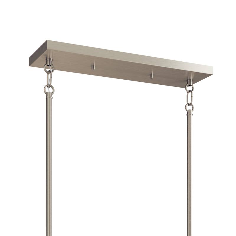 Kichler 52721 Madden 6 Light 45" Wide Taper Candle Linear Chandelier