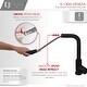 preview thumbnail 6 of 9, STYLISH Matte Black Single Handle Pull Down Kitchen Faucet with Cold Water Tap