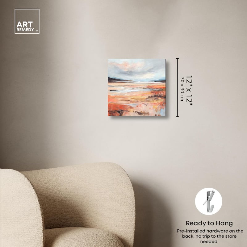 Breaking Dawn Canvas by Art Remedy, Gallery Wrapped