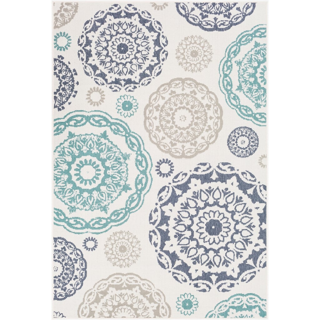 Arrigo Transitional Indoor/ Outdoor Accent Rug - 2'3" x 4'6"