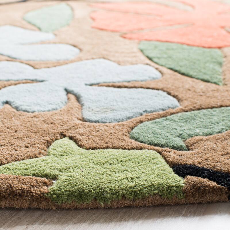 SAFAVIEH Handmade Soho Maegan Floral N.Z. Wool Rug