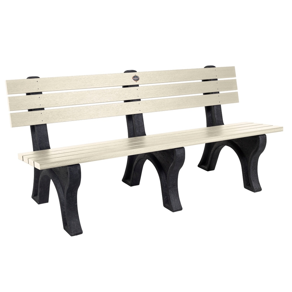 White plastic bench seat on sale