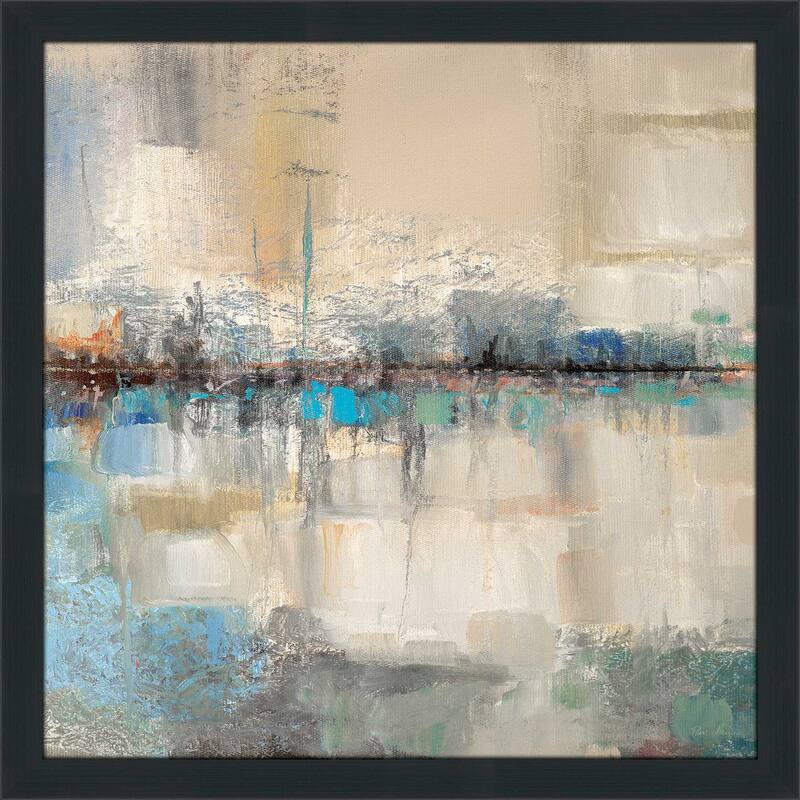 "Shoreline Reflection II" by Ruane Manning Print on Acrylic.