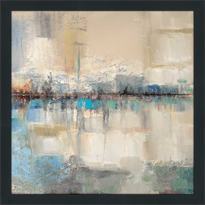 "Shoreline Reflection II" by Ruane Manning Print on Acrylic.