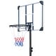 preview thumbnail 7 of 5, Basketball Goal Adjustable Backboard with Wheels