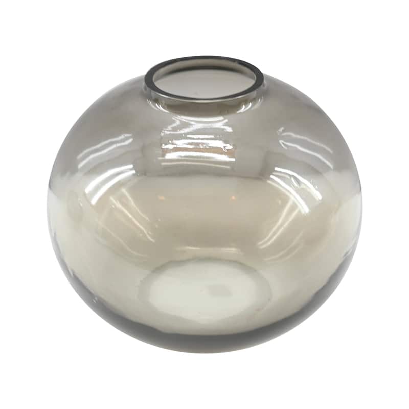 Indigo Road by Egypt Sherrod x East at Main Caspian Hand Blown Round Glass Vase (Set of 2)