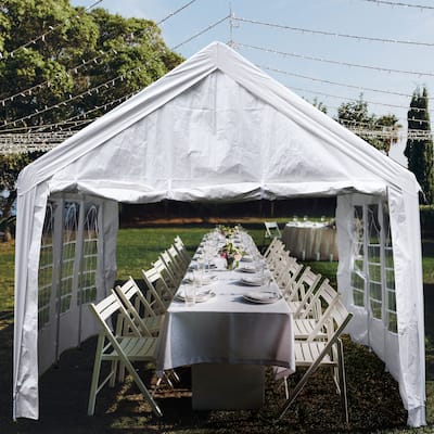 Outdoor Metal White Party Tent with Windows