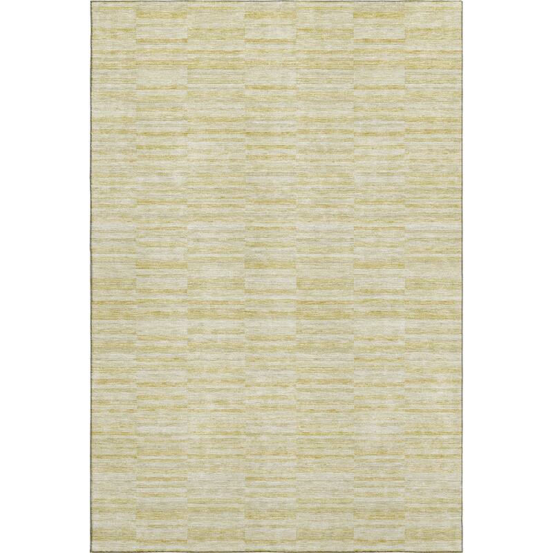 Premium Washable Super Soft Ombre Geo Stripe Mayfield Rug