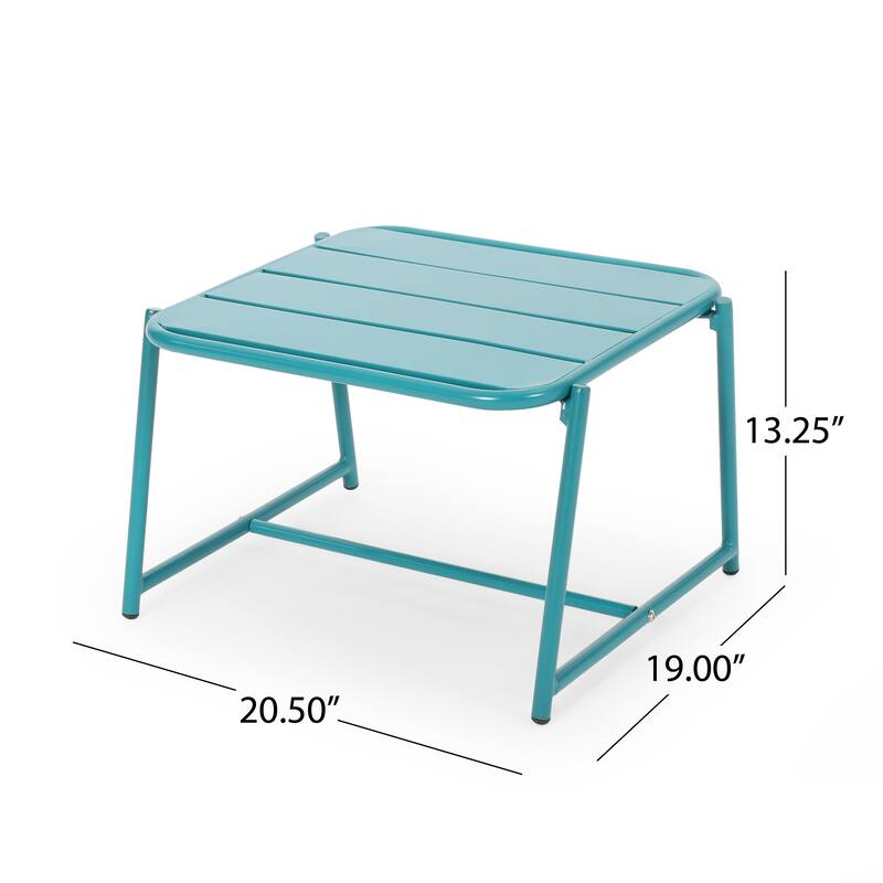 Cowan Outdoor Modern 2 Seater Chat Set by Christopher Knight Home