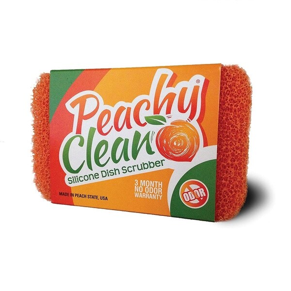 Peachy Clean Silicone Dish Scrubber - Thumbnail 5
