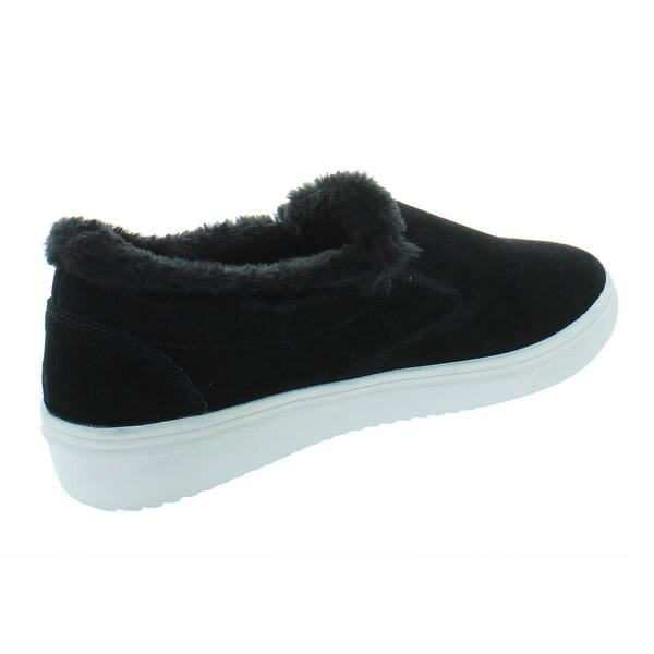 Shop Steven By Steve Madden Womens Cuddles Casual Shoes Suede Faux