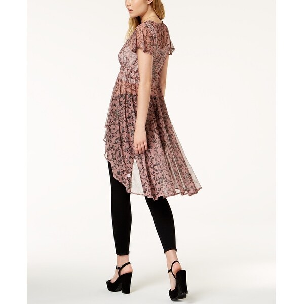 mesh maxi top