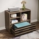 preview thumbnail 20 of 19, 62.2" Executive Desk with Mobile File Cabinet, L-Shaped Office Desk for Home Office