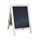 preview thumbnail 35 of 158, Wood A-Frame Magnetic Chalkboard Set-Markers, Stencils, and Magnets