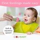 preview thumbnail 2 of 7, Tadpoles 4 oz Silicone Baby Food Dispensing Spoon 2 Pack - Includes Stopper (Pink)