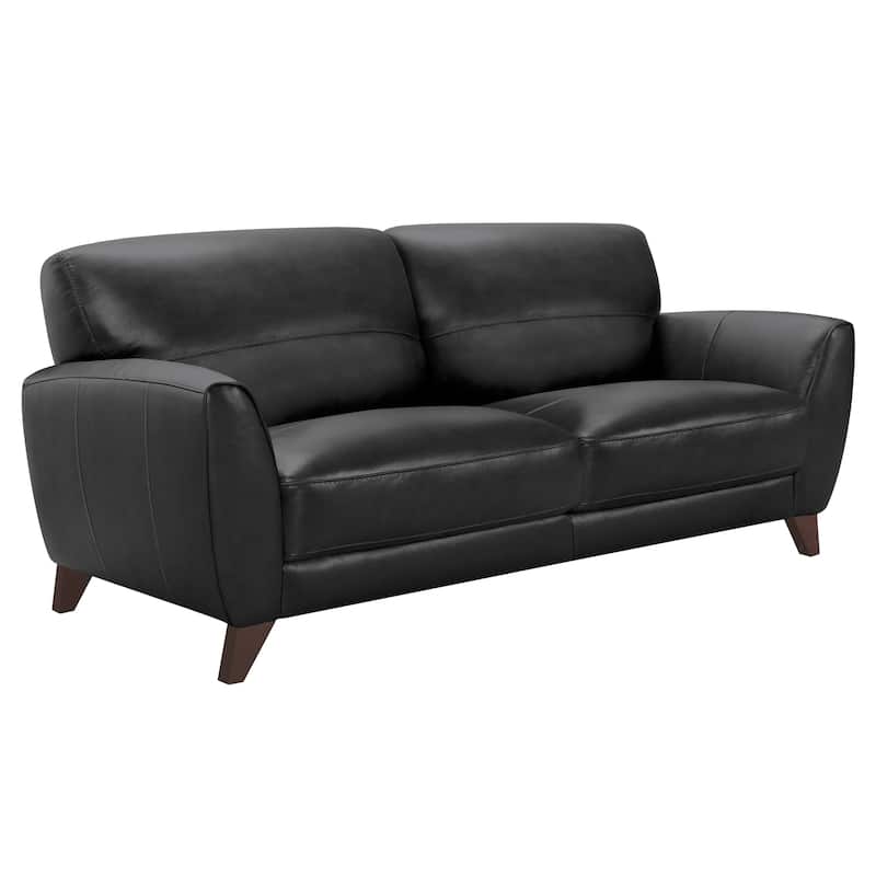 Armen Living Modern 82" Leather Sofa