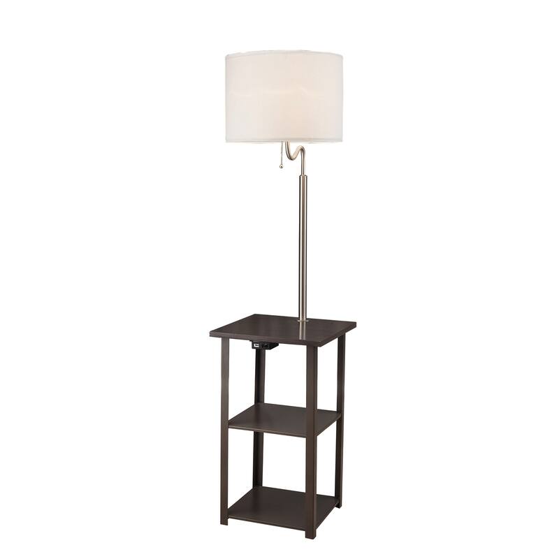 SINTECHNO Contemporary 58" Tray Table Floor Lamp